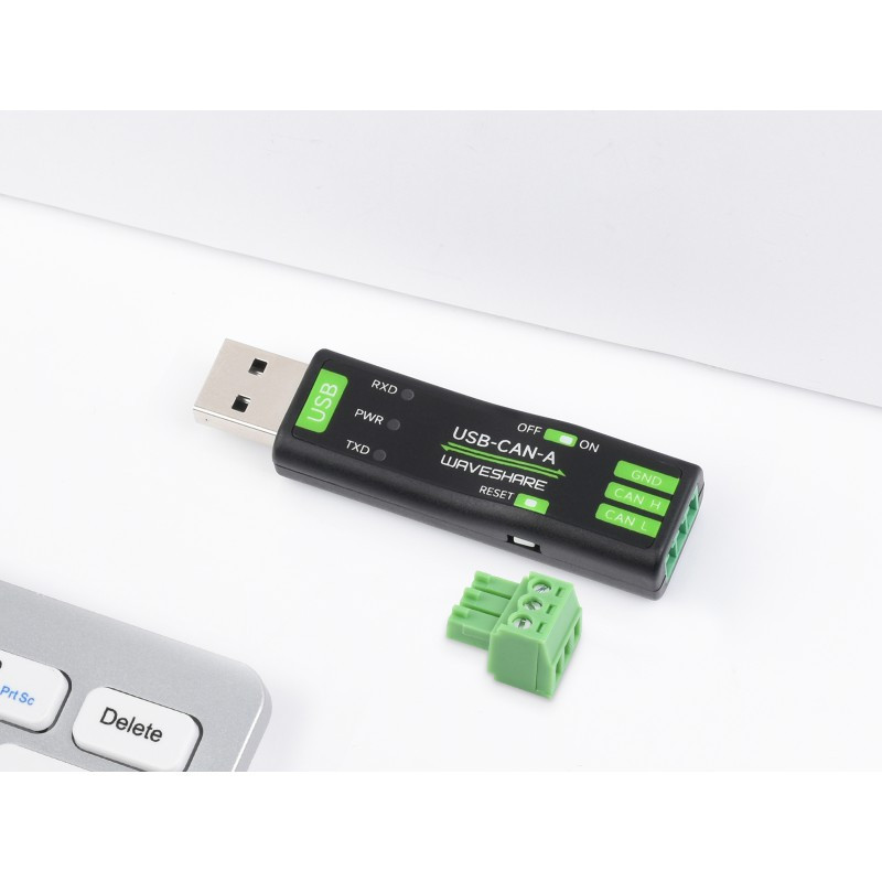 مبدل صنعتی USB به CAN ویوشیر مدل USB-CAN-A