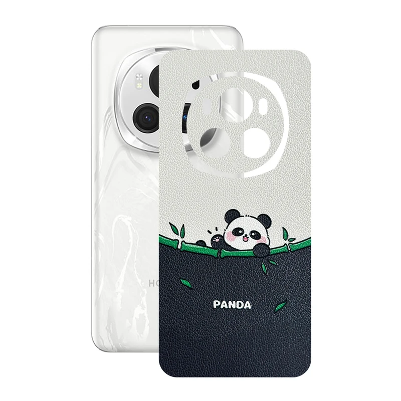 برچسب پوششی ریمکس مدل Leth طرح پاندا مناسب برای گوشی موبایل آنر Magic6 Pro