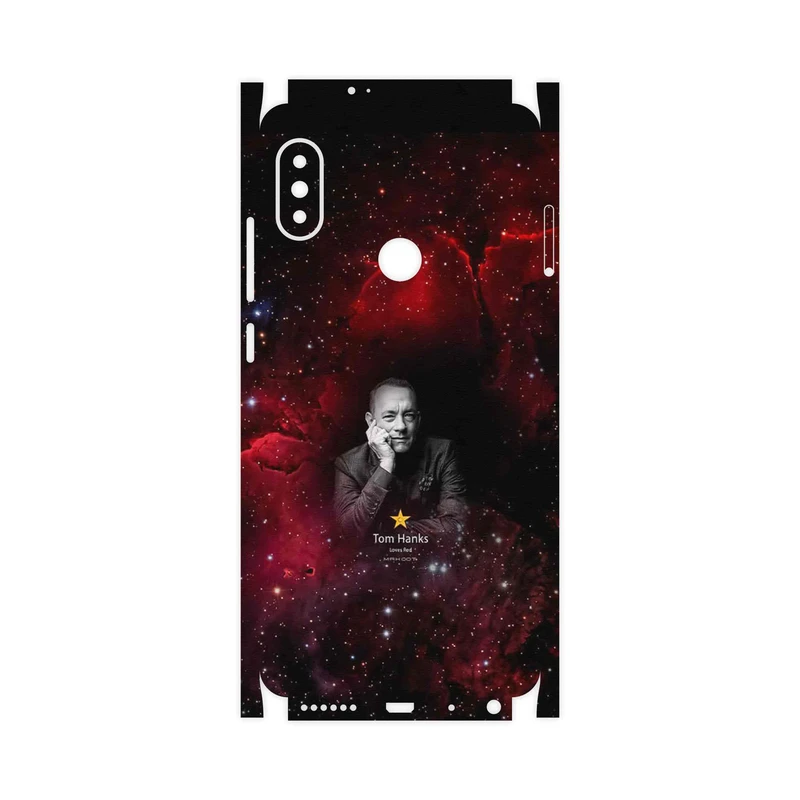 برچسب پوششی ماهوت مدل Tom Hanks-FullSkin مناسب برای گوشی موبایل شیائومی Redmi Note 5 Pro
