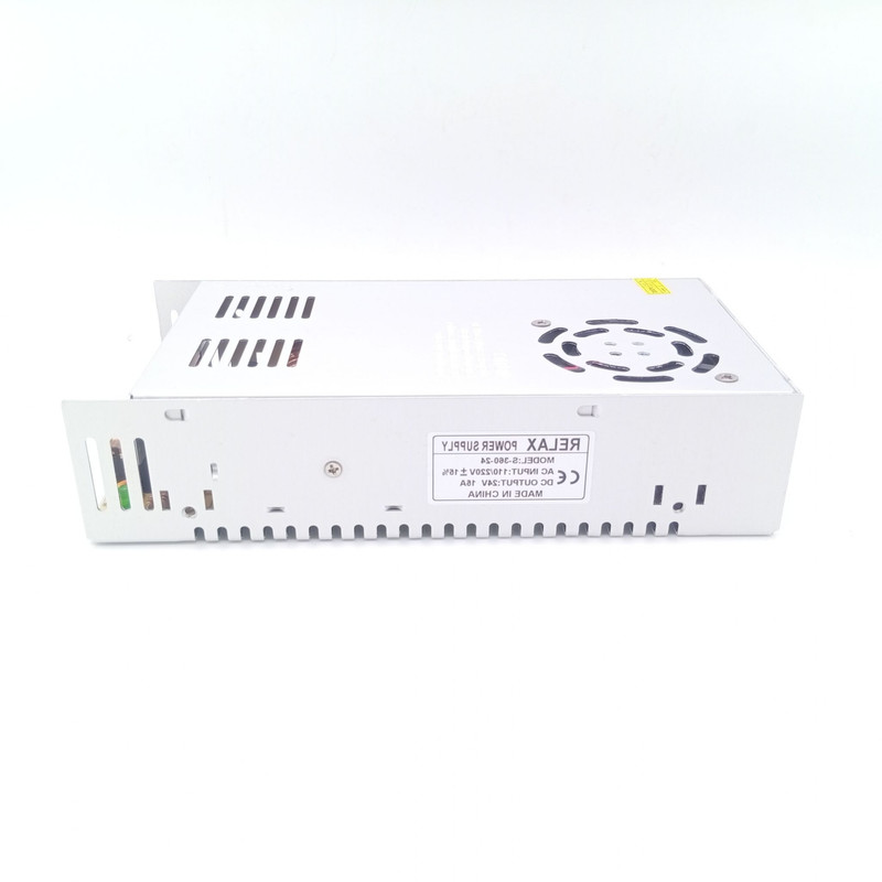 منبع تغذیه سوئیچینگ 24 ولت 15 آمپر ریلکس مدل S-360-24 مناسب سیستم صوتی و تصویری