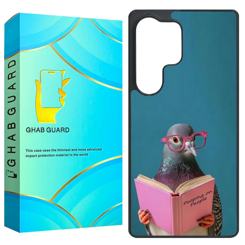کاور قاب گارد طرح کبوتر مدل GS25U مناسب برای گوشی موبایل سامسونگ Galaxy S25 Ultra 