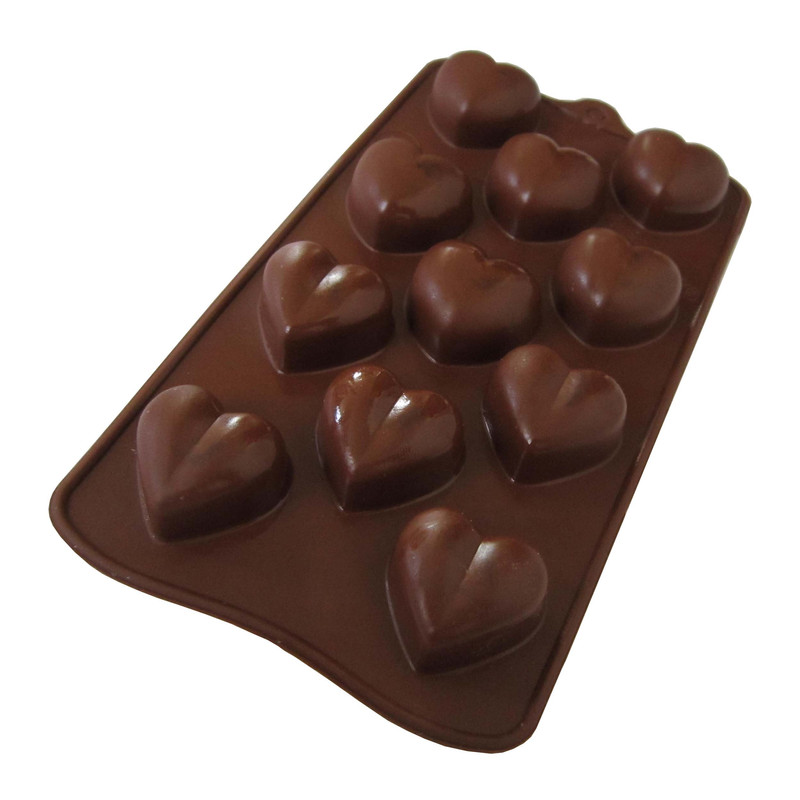 قالب شکلات مدل قلبي