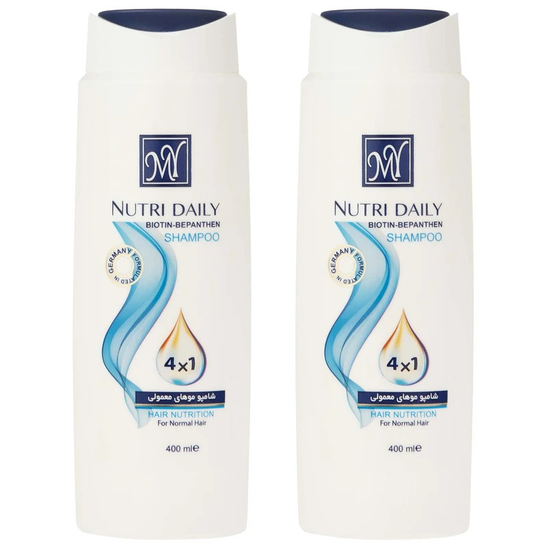 شامپو مو مای مدل Nutri Daily حجم 400 میلی لیتر مجموعه 2 عددی