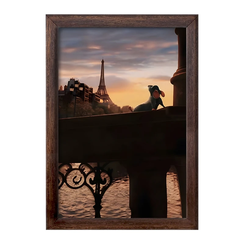 تابلو خندالو طرح موش سرآشپز کد F1326