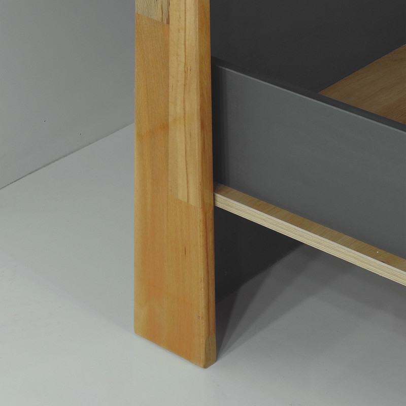تخت خواب یک نفره  فوکاچوب  مدل 5411 سایز 200 × 120 سانتی متر