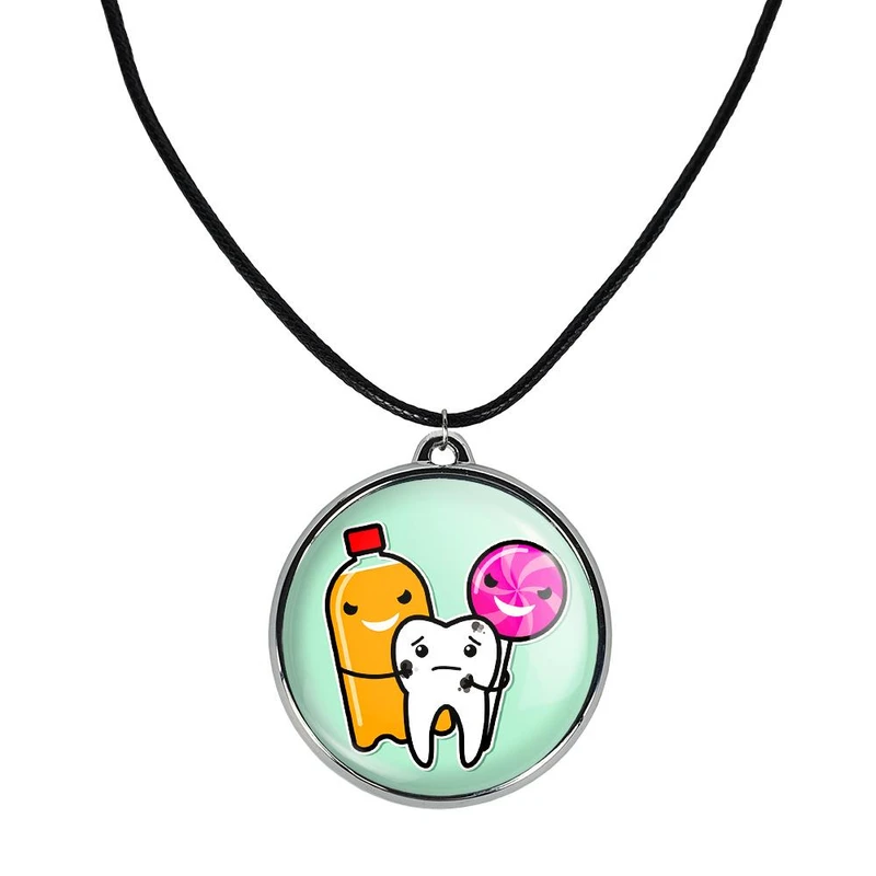 گردنبند خندالو مدل دندان و دندانپزشکی کودکانه کد 2777527776