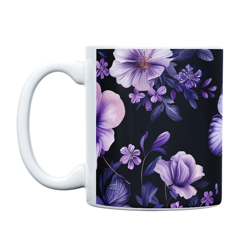 ماگ حس آمیزی طرح پروانه مدل کلاسیک کد 51