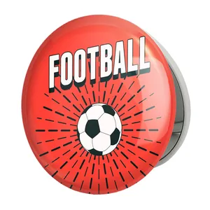 آینه جیبی خندالو طرح فوتبال Football مدل تاشو کد 25941 