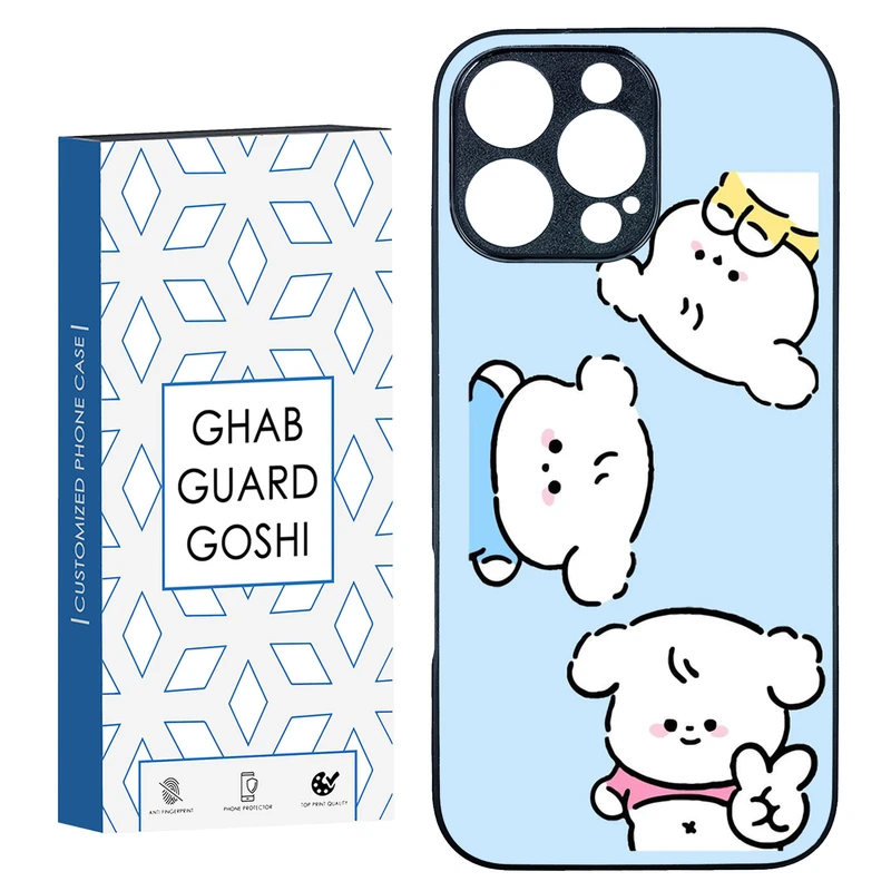 کاور قاب گارد گوشی طرح عروسکی کد TPU-046 مناسب برای گوشی موبایل اپل Iphone 16 Pro Max