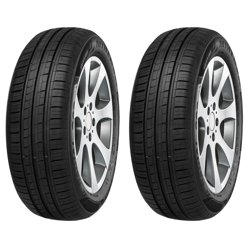  لاستیک خودرو مینروا مدل 209 سایز 215/55R16 - دو حلقه