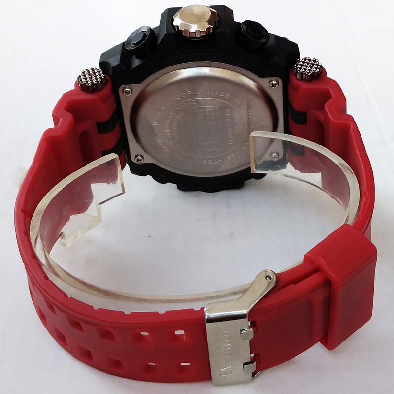 ساعت مچی عقربهای مردانه کوارتز امپاور مدل دوزمانه ورزشی اسپرت کد 6891