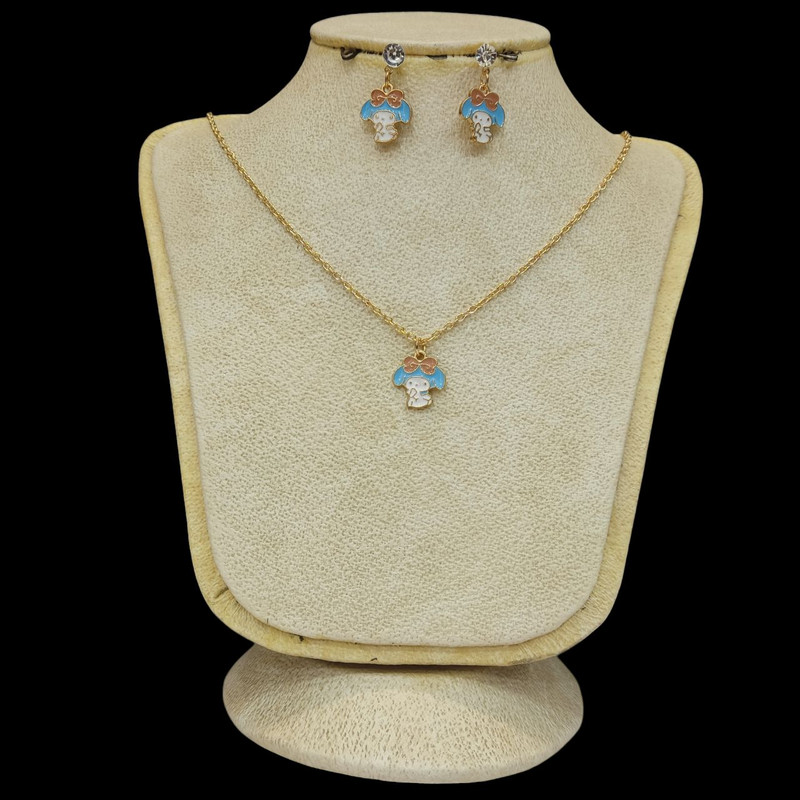 نیم ست دخترانه مدل پاپیونی 090 نیم ست دخترانه مدل پاپیونی 090