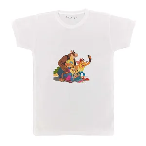 تی شرت بچگانه پرمانه طرح کراش کد pmt.2037