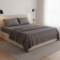 سرویس ملحفه 2 نفره 4 تکه مانیکاهوم مدل simple plus