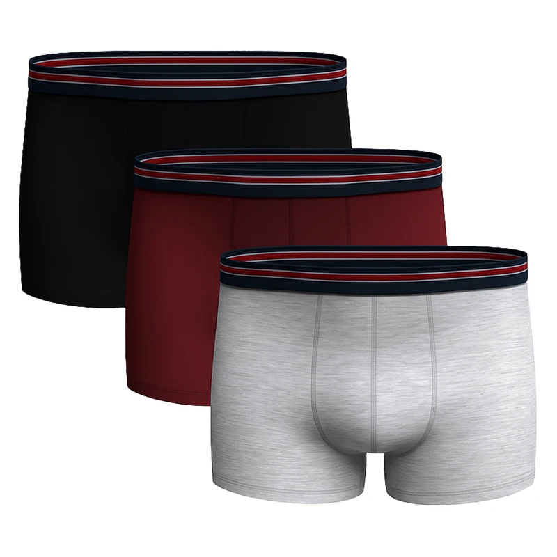 شورت پادار مردانه ال سی وایکیکی مدل s50138z8 مجموعه 3 عددی