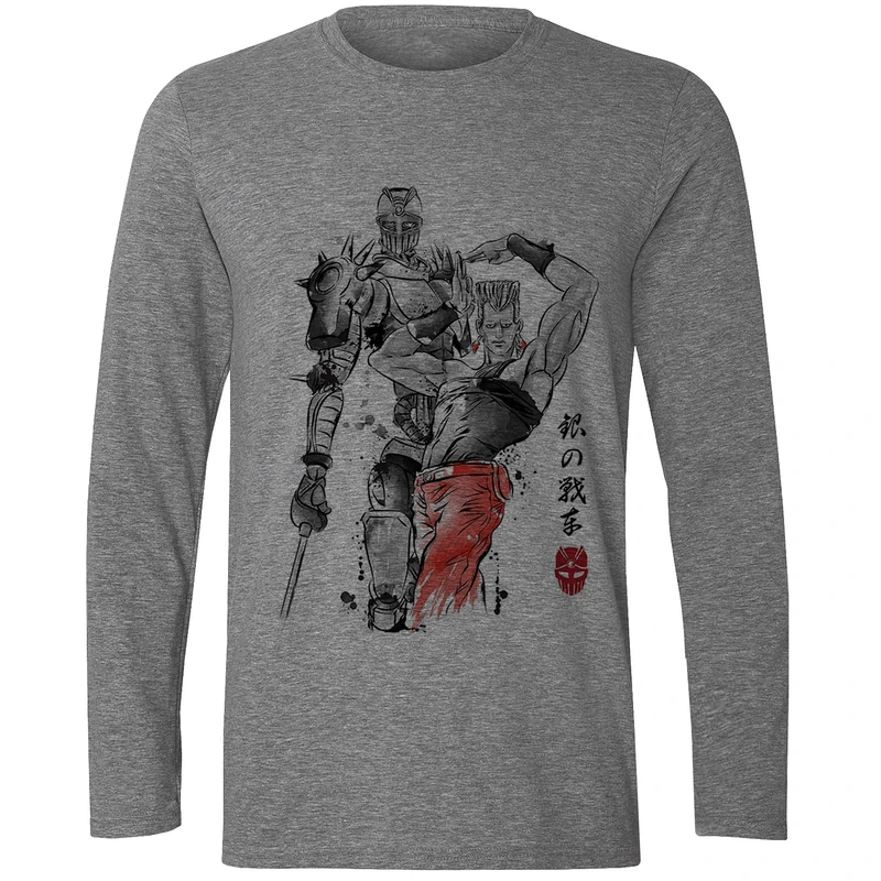 تی شرت آستین بلند مردانه مدل مبارزان W232