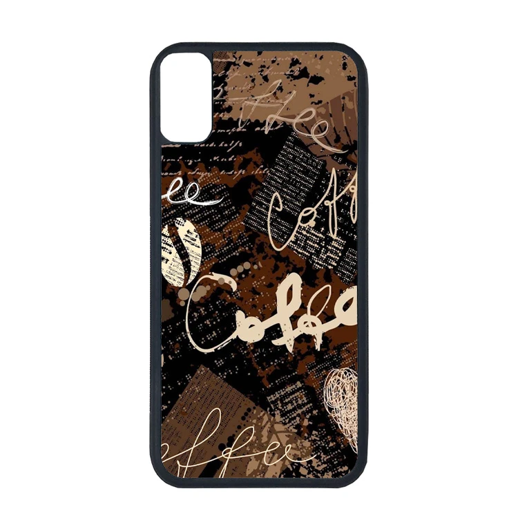 کاور طرح قهوه مناسب برای گوشی موبایل اپل iphone x/xs