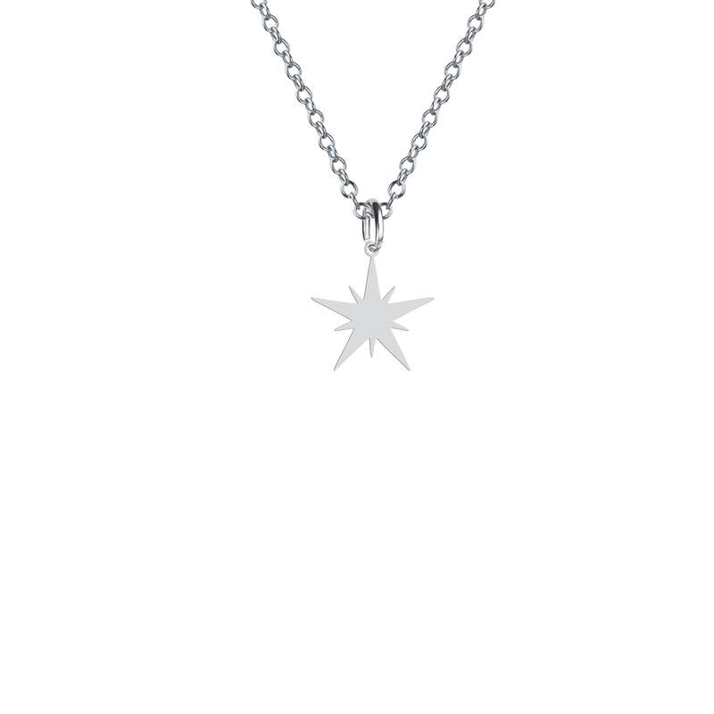 گردنبند نقره زنانه هایکا مدل ستاره کد n.ha2-267 گردنبند نقره زنانه هایکا مدل ستاره کد n.ha2-267