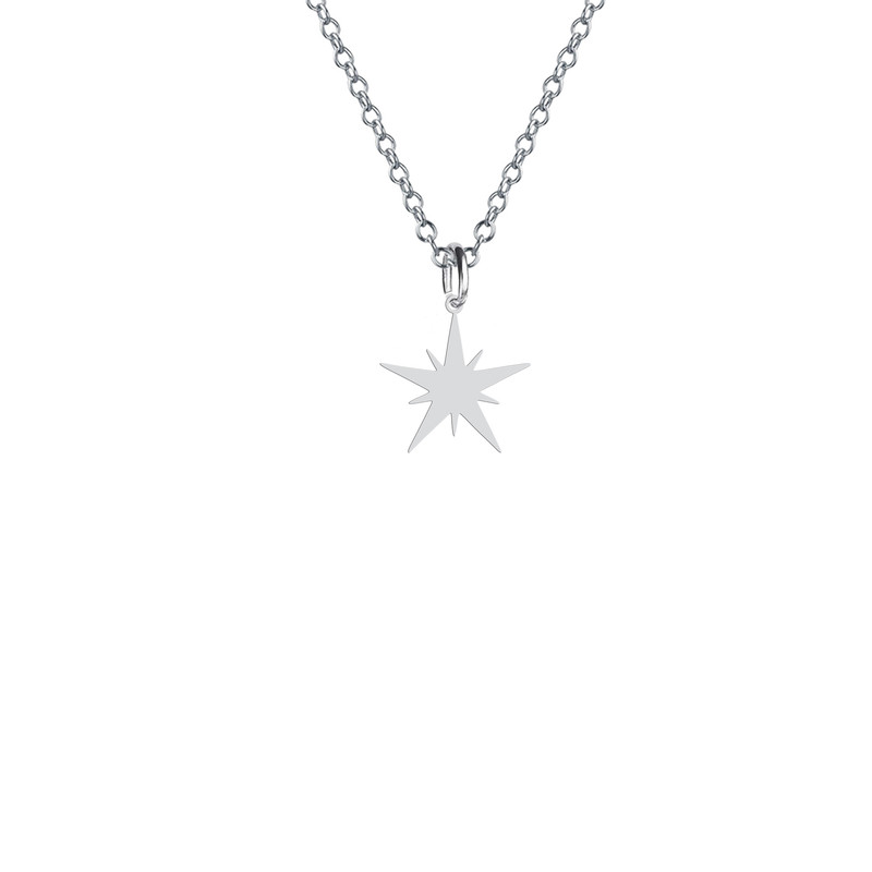 گردنبند نقره زنانه هایکا مدل ستاره کد n.ha2-267 گردنبند نقره زنانه هایکا مدل ستاره کد n.ha2-267