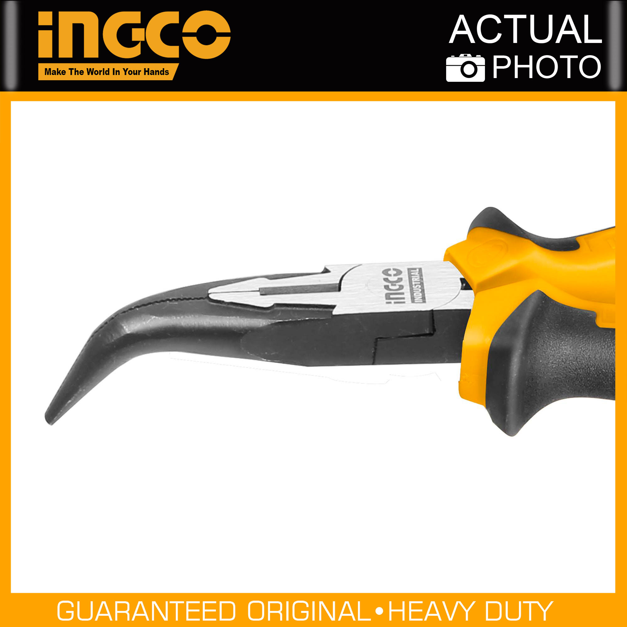 انبر دم باریک اینکو مدل HBNP08168 سایز 6 اینچ انبر دم باریک اینکو مدل HBNP08168 سایز 6 اینچ