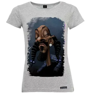 تی شرت آستین کوتاه زنانه 27 مدل Snoop Dog Funny کد MH1210