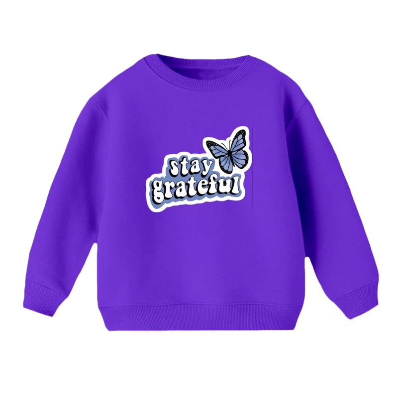 سویشرت بچگانه مدل تکست فانتزی کد07 