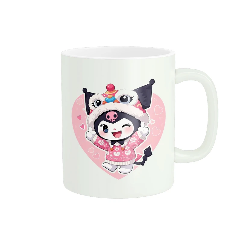 ماگ پادآفرین مدل کارتون کرومی و مای ملودی Kuromi کد PM3450