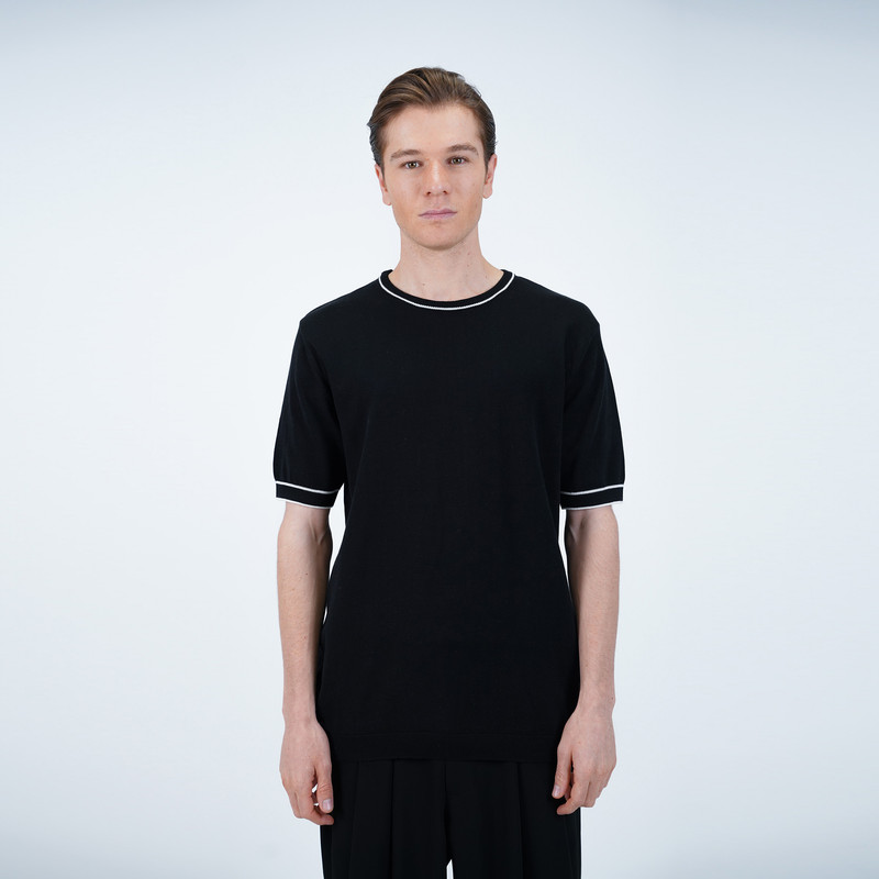 پلیور یقه گرد مردانه پاتن جامه مدل 353021040004999