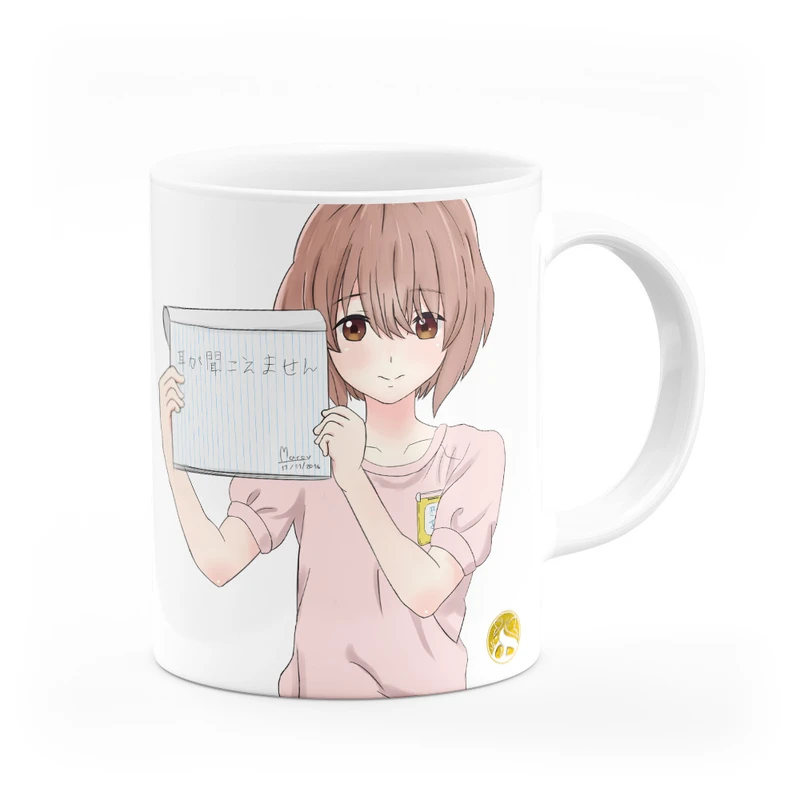 ماگ هومرو طرح انیمه صدای خاموش A Silent Voice مدل MG1938