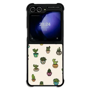 AKAM AMC-WSGZFLIP5-CACTUS-18 Cover For Samsung Galaxy Z Flip 5