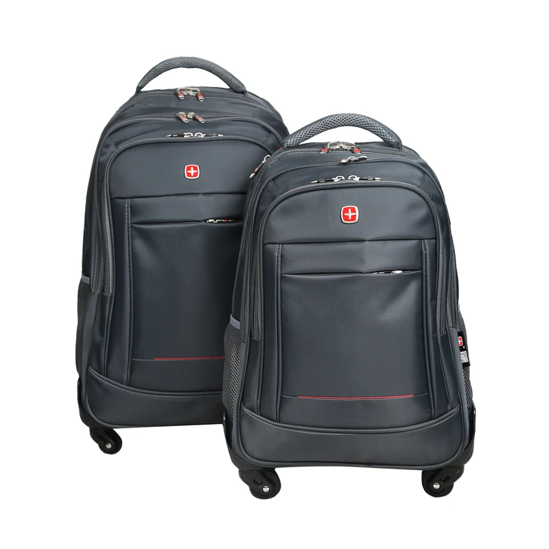 کوله پشتی چرخدار سوییس گیر مدل SBS4022 مجموعه دو عددی