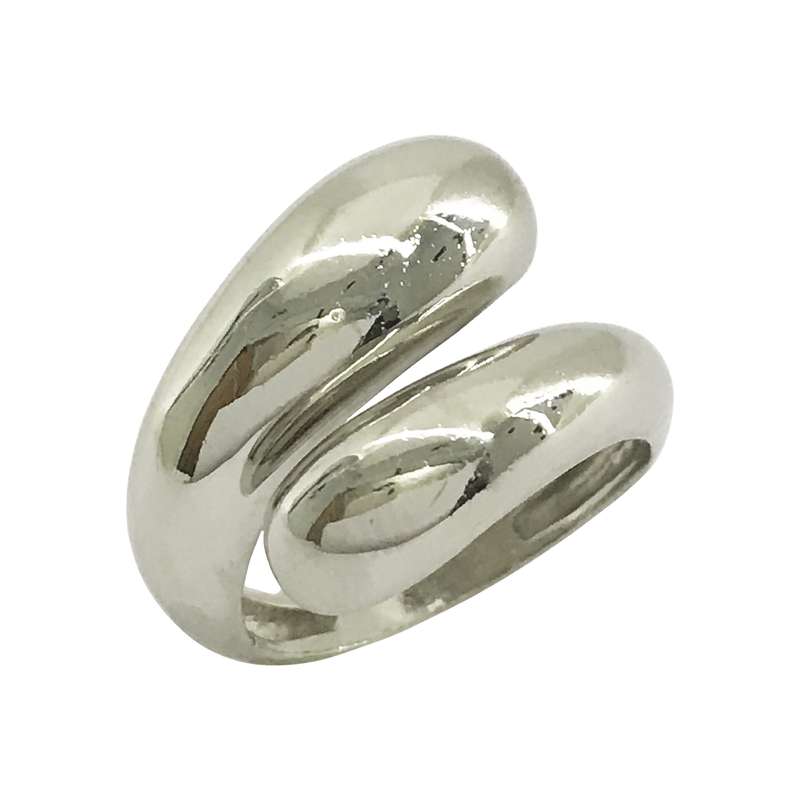 انگشتر زنانه گالری عزیزی طرح دفرمه مدل 15834