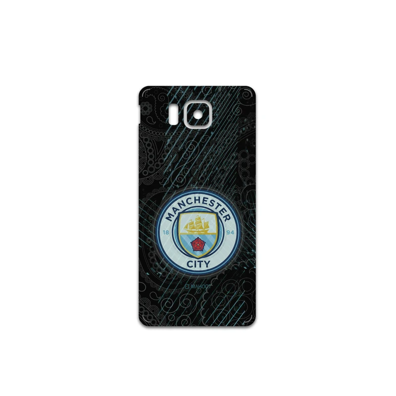 برچسب پوششی ماهوت مدل Manchester-City مناسب برای گوشی موبایل سامسونگ Galaxy Alpha