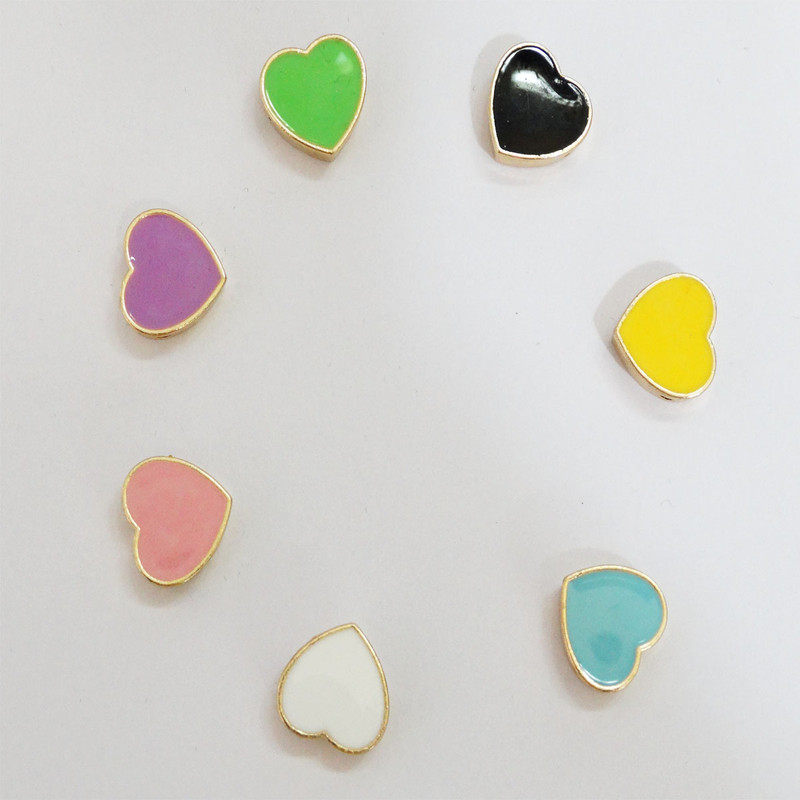 آویز دخترانه مدل قلب کد AD 646 مجموعه دو عددی