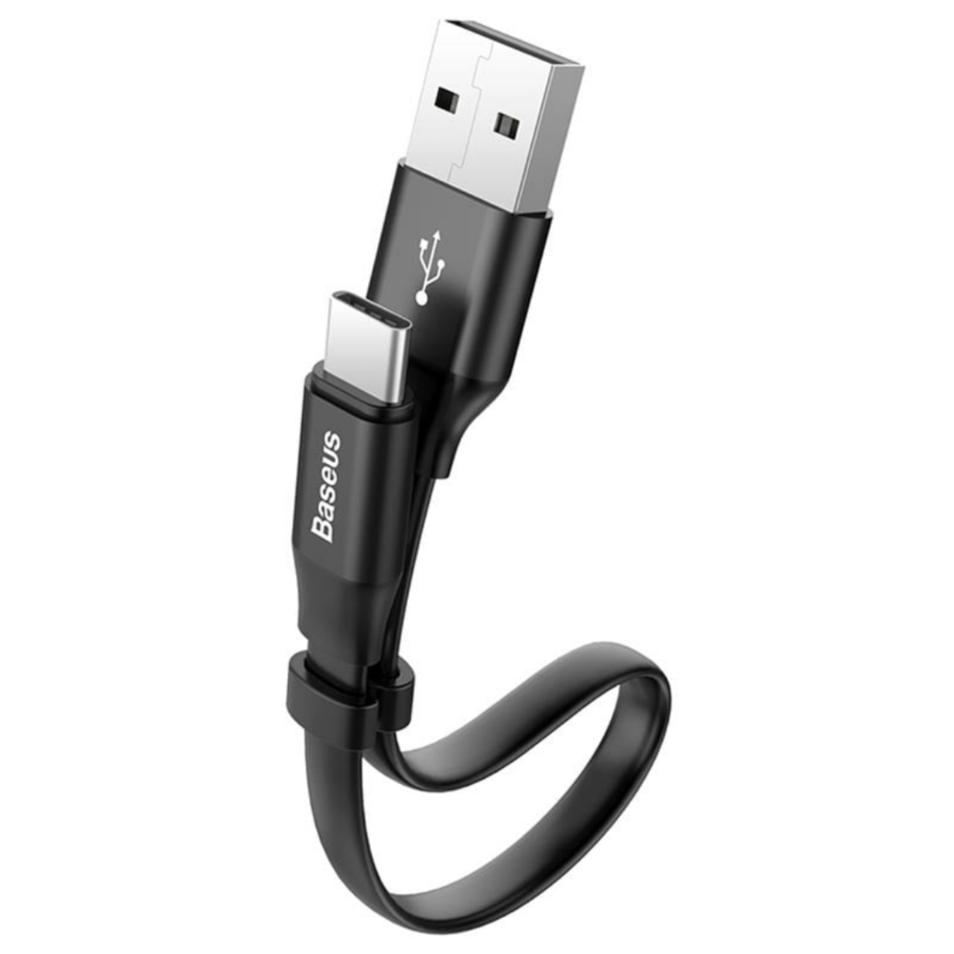 کابل تبدیل USB به لایتنینگ باسئوس مدل CALMBJ-B0 طول 0.23 متر