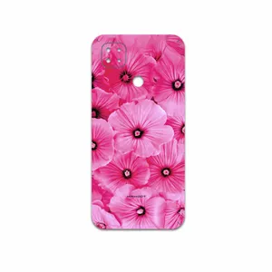 MAHOOT Pink-Flower Cover Sticker for Xiaomi Poco C31