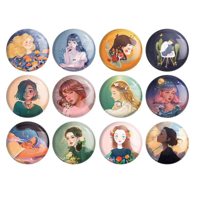 پیکسل خندالو مدل دخترانه کد 1635 مجموعه 12 عددی