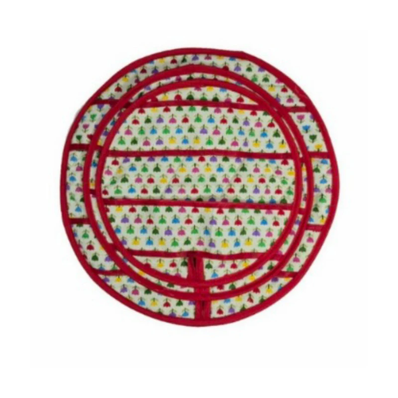 ست دم کنی ۳ تکه طرح گلهای لاله کد ۱۰