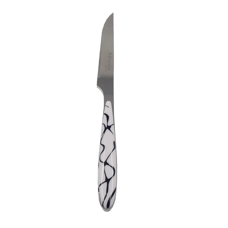 کارد میوه خوری مینیاتور مدل ترمه کد 9214 بسته 6 عددی