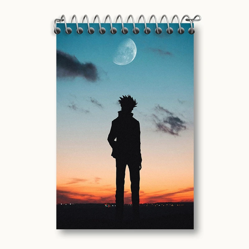 دفتر یادداشت 50 برگ خندالو مدل گوجو ساتورو انیمه جوجوتسو کایزن کد F750