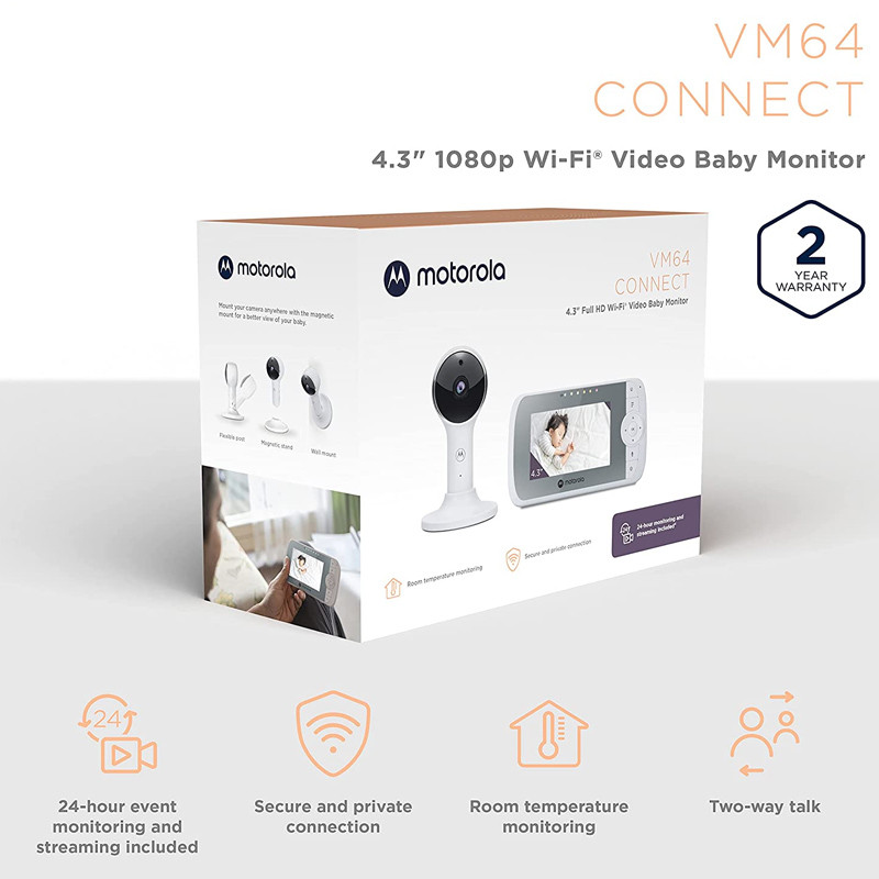 دوربین کنترل کودک موتورولا مدل VM64 Connect