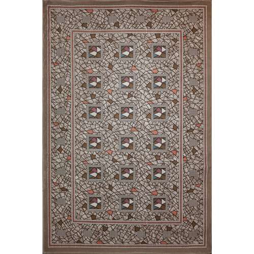 فرش ماشینی افرند طرح فانتزی کد 5008