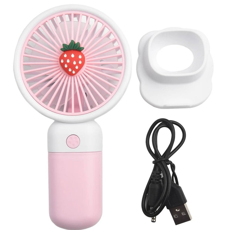 پنکه همراه مدل توت فرنگی پنکه همراه مدل توت فرنگی