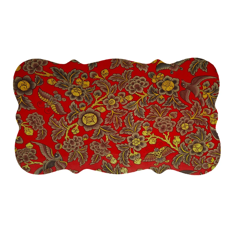 پادری مدل دالبر طرح گل کد 6111 سایز 110×60 سانتی متر