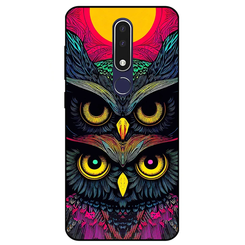 کاور مگافون طرح جغد مدل 1904 مناسب برای گوشی موبایل نوکیا 3.1 Plus     