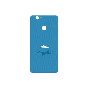 MAHOOT Minimal Paper Airplane Cover Sticker for Huawei Nova