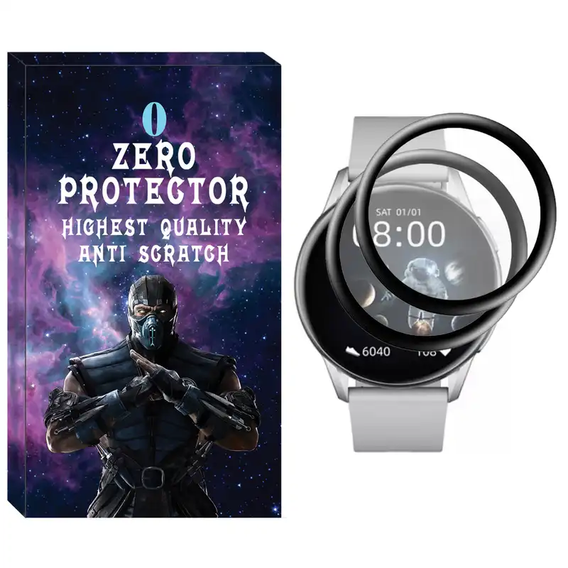 محافظ صفحه نمایش نانو زیرو مدل NZO مناسب برای ساعت هوشمند شیائومی Kieslect K10 بسته دو عددی