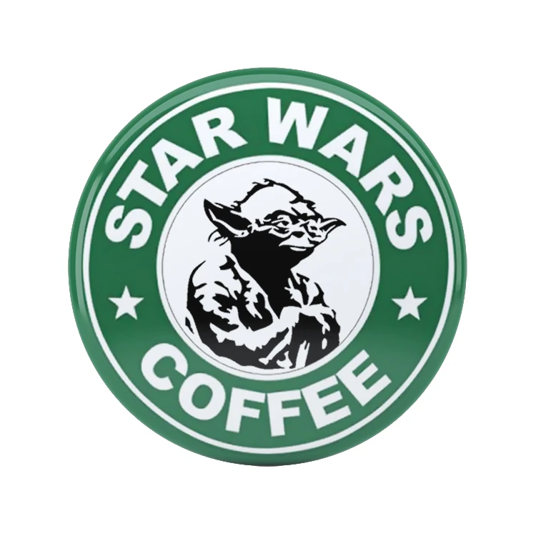 پیکسل طرح Yoda Starbucks