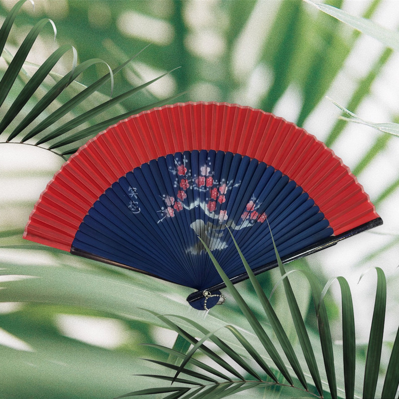 بادبزن مدل دستی چوبی طرح درخت آرزوها بادبزن مدل دستی چوبی طرح درخت آرزوها