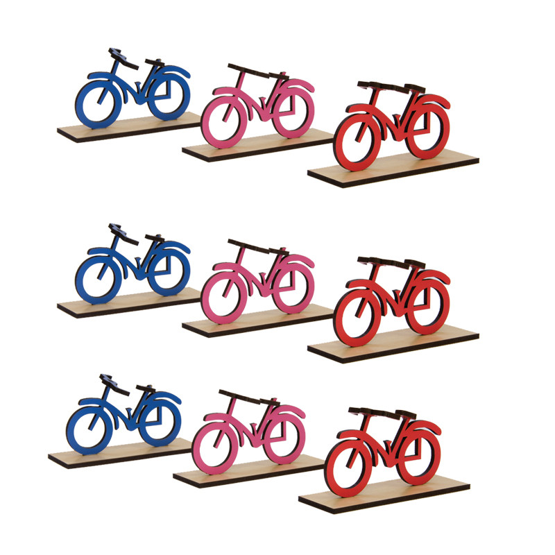 ماکت طرح دوچرخه مدل S32 بسته 9 عددی